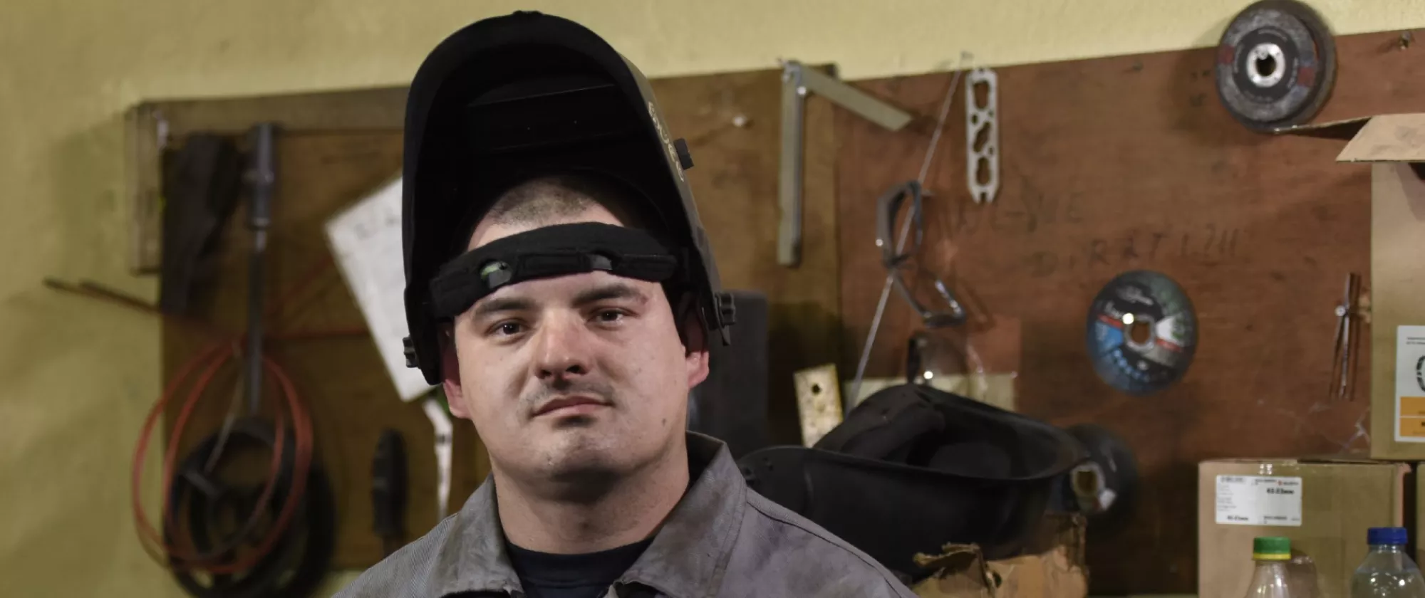 A beneficiary of the Local Employment Partnership project implemented by the ILO in Prijedor, Bosnia and Herzegovina.